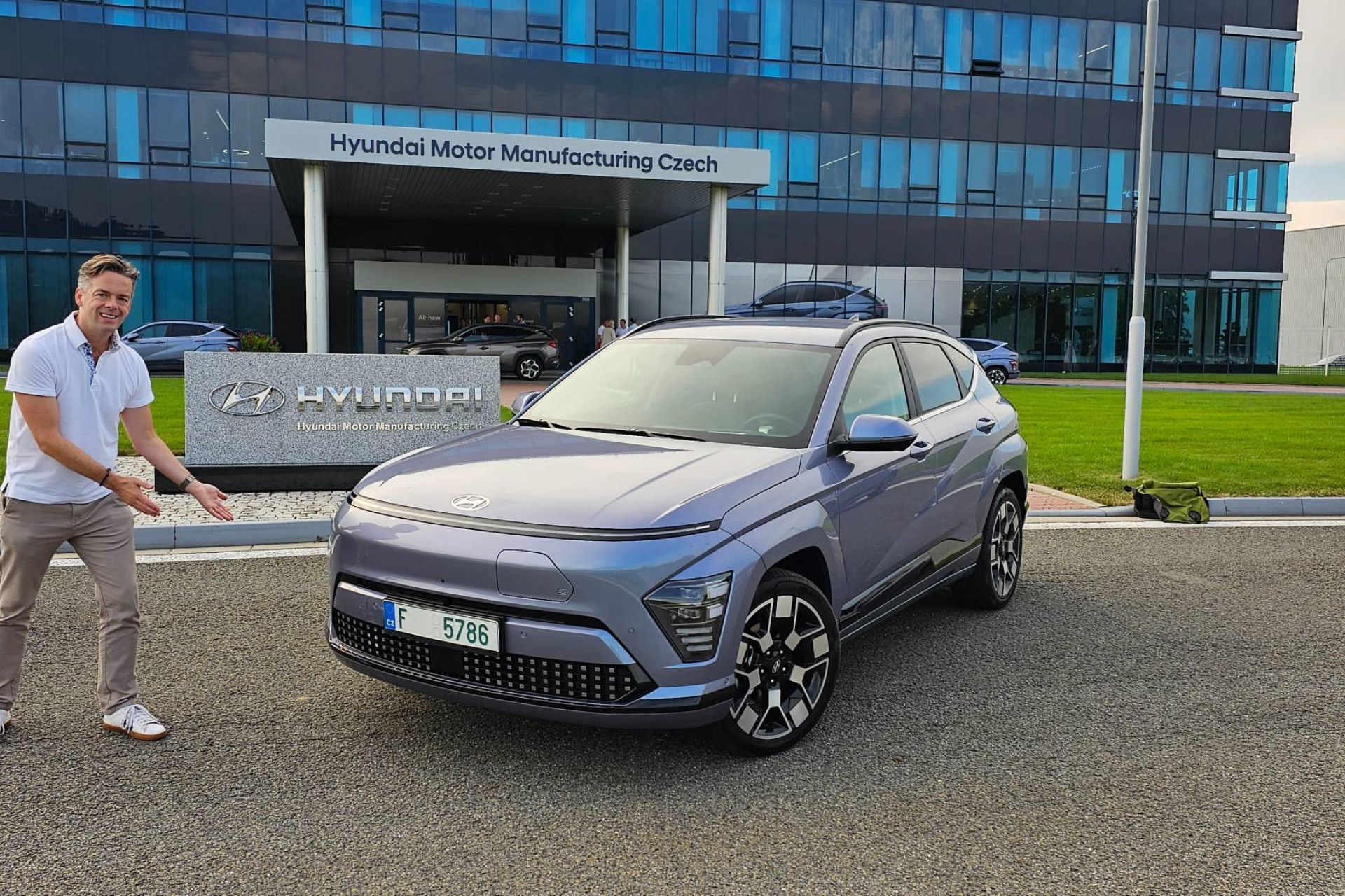 Nieuwe Hyundai KONA Electric (2023) blauwdruk voor een elektrische auto