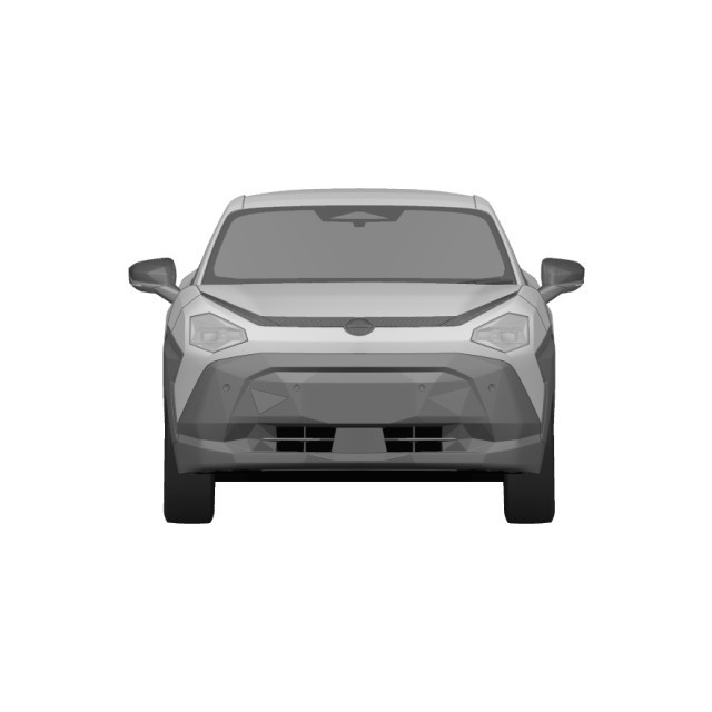 Een nieuwe EU-ontwerpregistratie bevestigt dat de elektrische Nissan Juke zijn extreem hoekige vorm behoudt. Marktintroductie: voorjaar 2027.