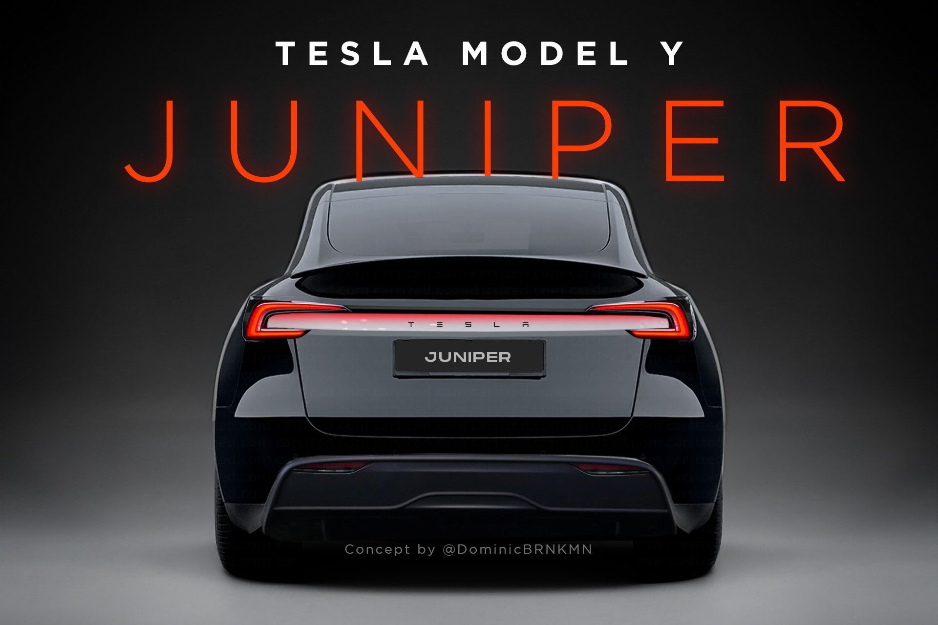 De Tesla Model Y Juniper schijnt al als test in productie te zijn