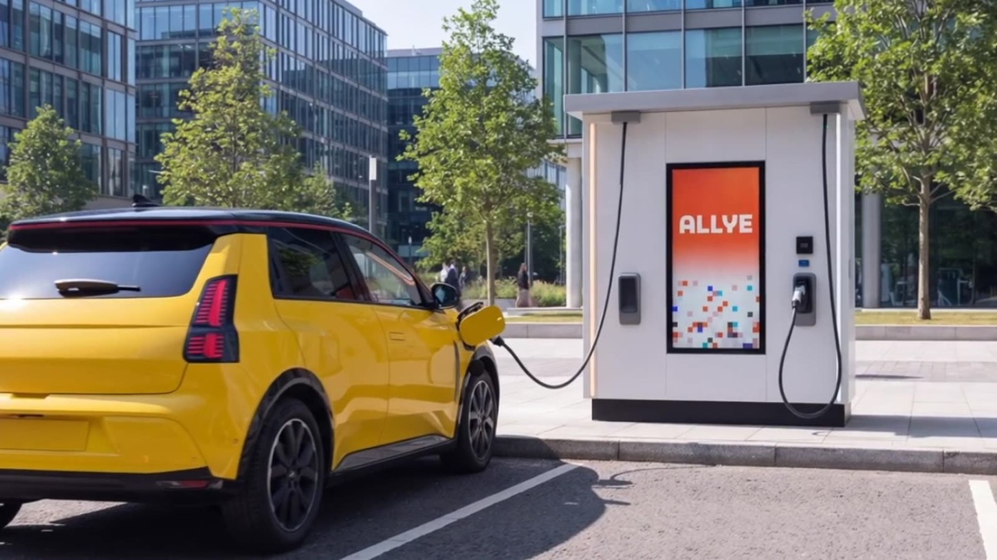 Snelladen zonder zware netaansluiting? Allye gebruikt oude EV-accu's als buffer voor snelladers tot 300 kW. Een oplossing voor locaties met netcongestie.