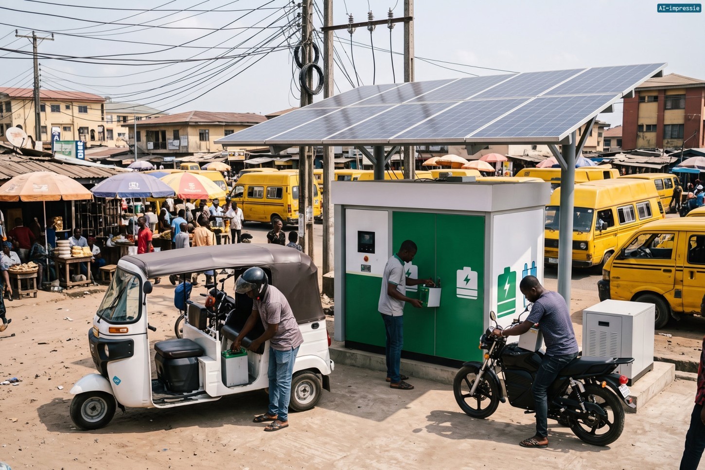 Nigeria stimuleert elektrisch vervoer terwijl stroom schaars en onbetrouwbaar is. Waarom EV's, accuwissels en e-motoren toch kunnen werken.