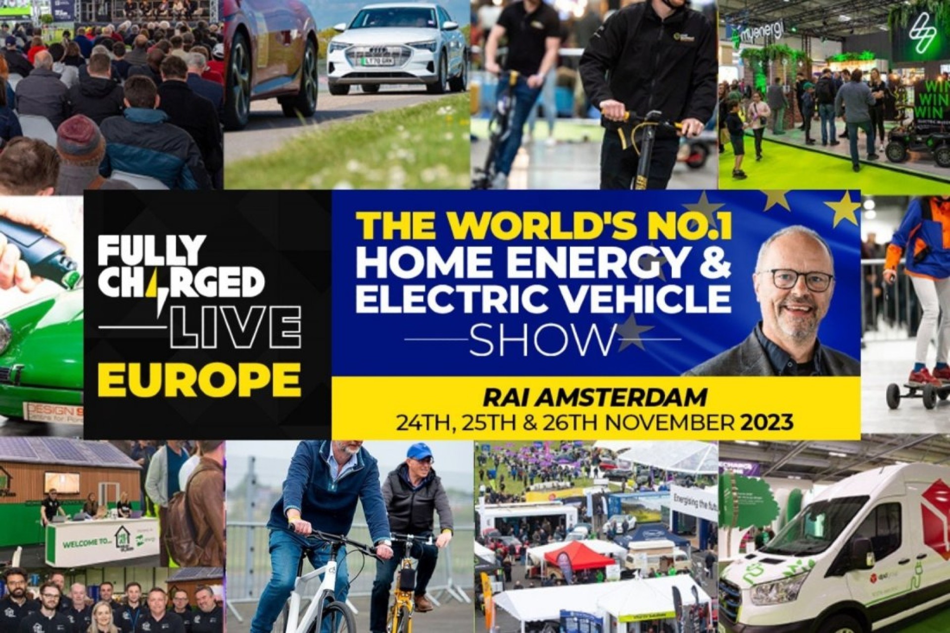 Fully Charged Live Europe komt naar Amsterdam