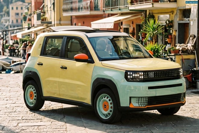 Fiat kan zijn nieuwe kleine elektrische auto al laten zien, maar doet het nog niet