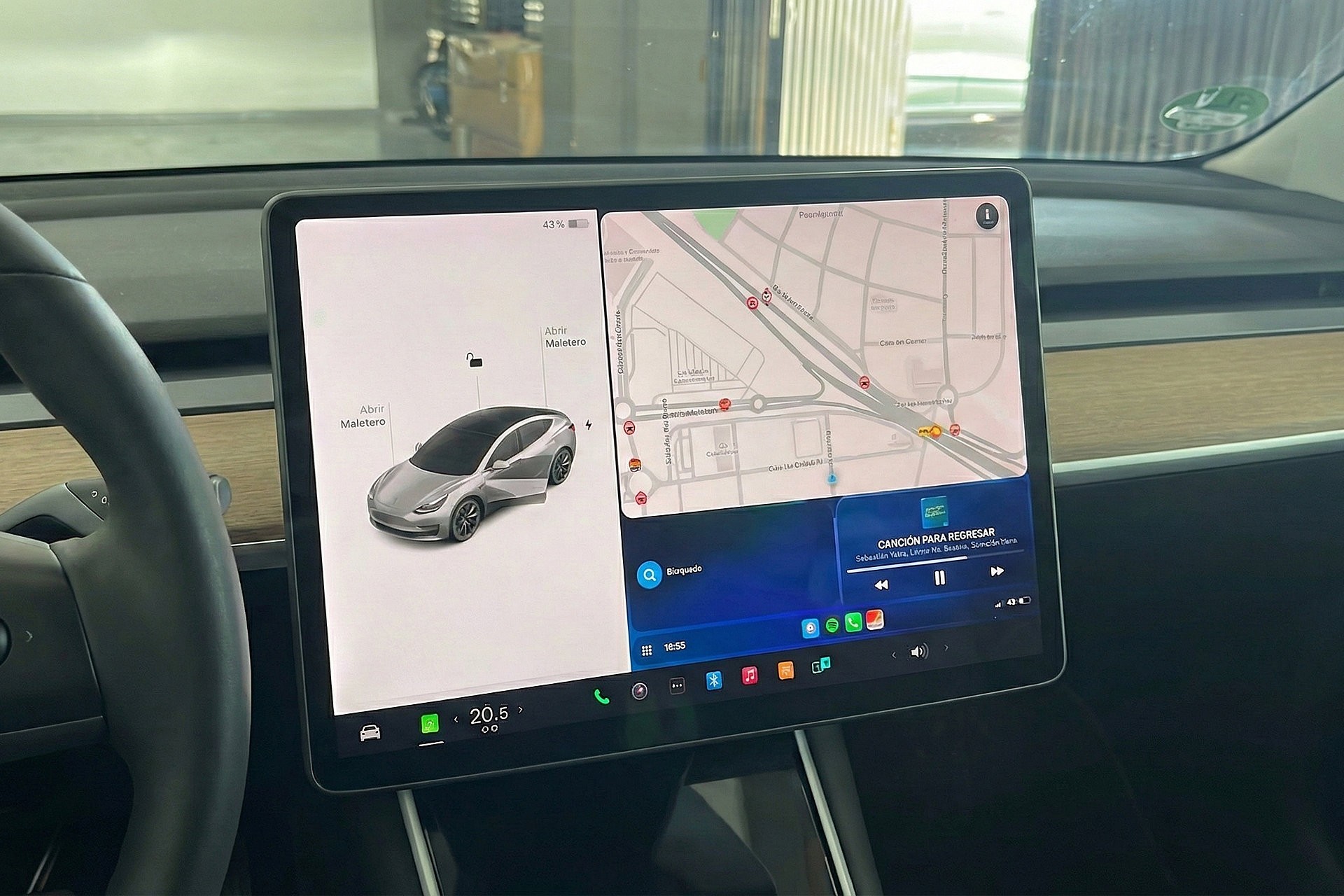 Apple CarPlay in Tesla komt eraan, maar het duurt nog even