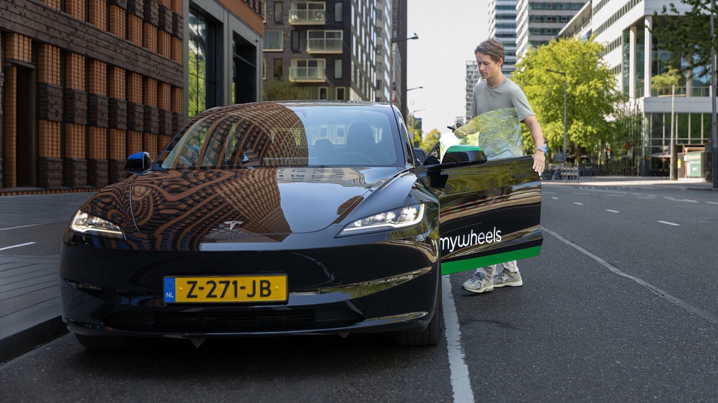 MyWheels gaat Tesla’s met FSD Supervised als deelauto inzetten
