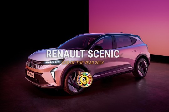 Renault Scenic E-Tech Electric wint prestigieuze titel ‘Car of the Year 2024’