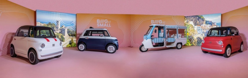 Fiat zet in op micromobiliteit: Multiplina, Topolino én een elektrische driewieler - foto 1