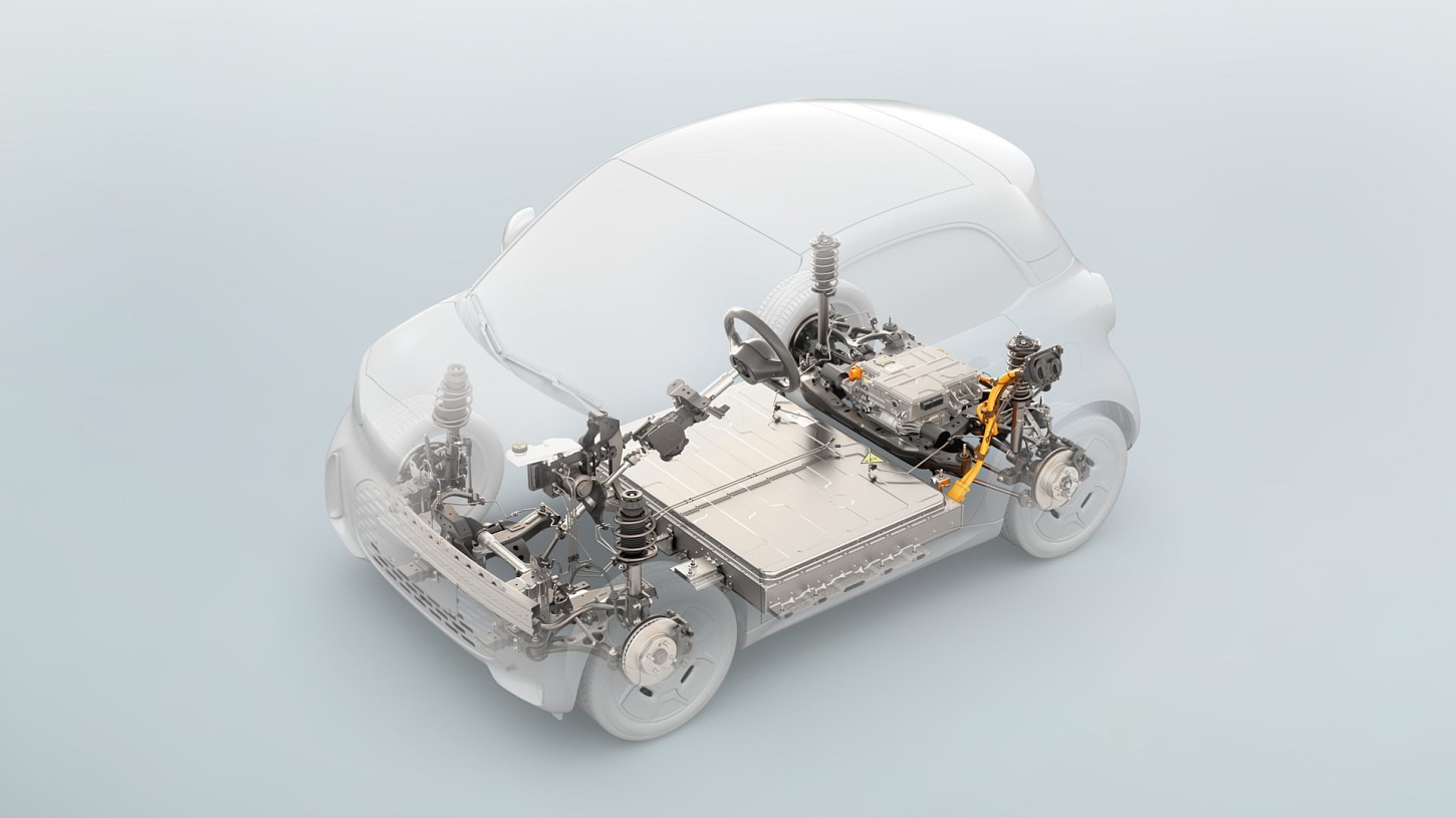 De Smart #2 krijgt een 35,8 kWh accu en moet 290 kilometer WLTP halen. Ook maakt Smart nieuwe details bekend over de Tridion Cell Evo.