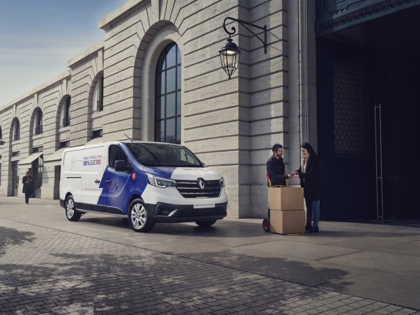 elektrische Renault Trucks E-Tech Trafic bestelwagen