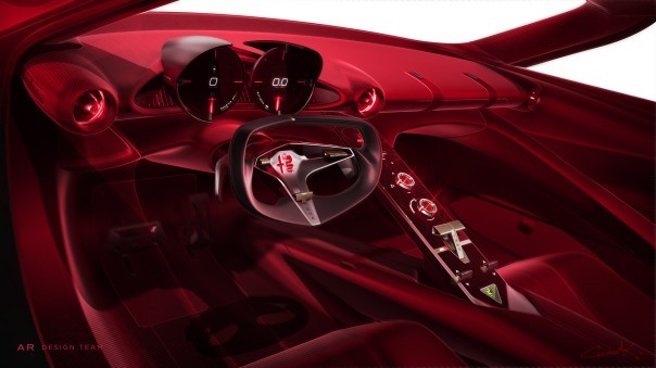 De Alfa Romeo Cuorerosso laat zien hoe toekomstige modellen eruit kunnen zien. Topman Santo Ficili noemt Giorgio als basis, maar de aandrijving blijft open.