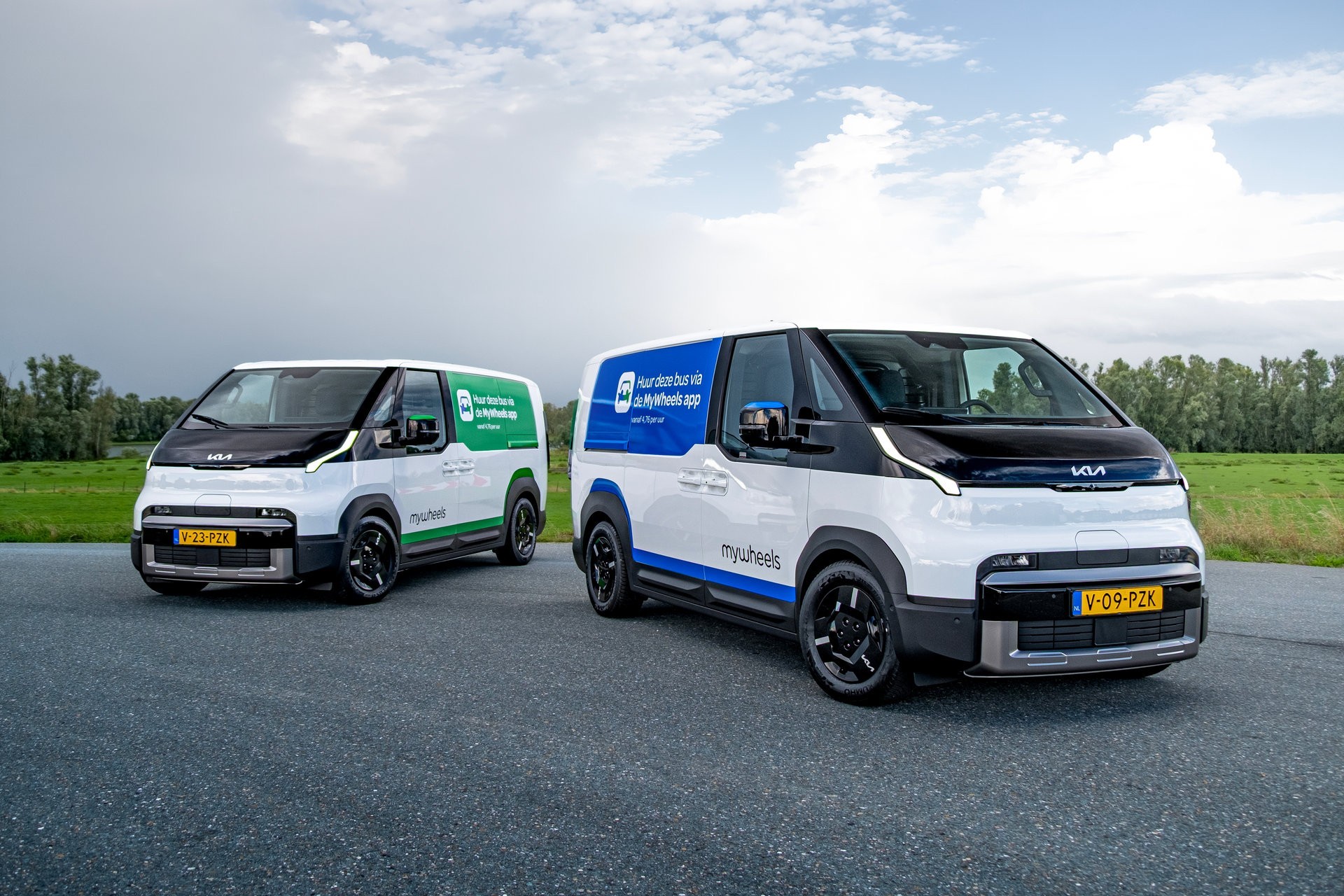 Nu ook elektrische bestelauto’s als deelauto bij MyWheels