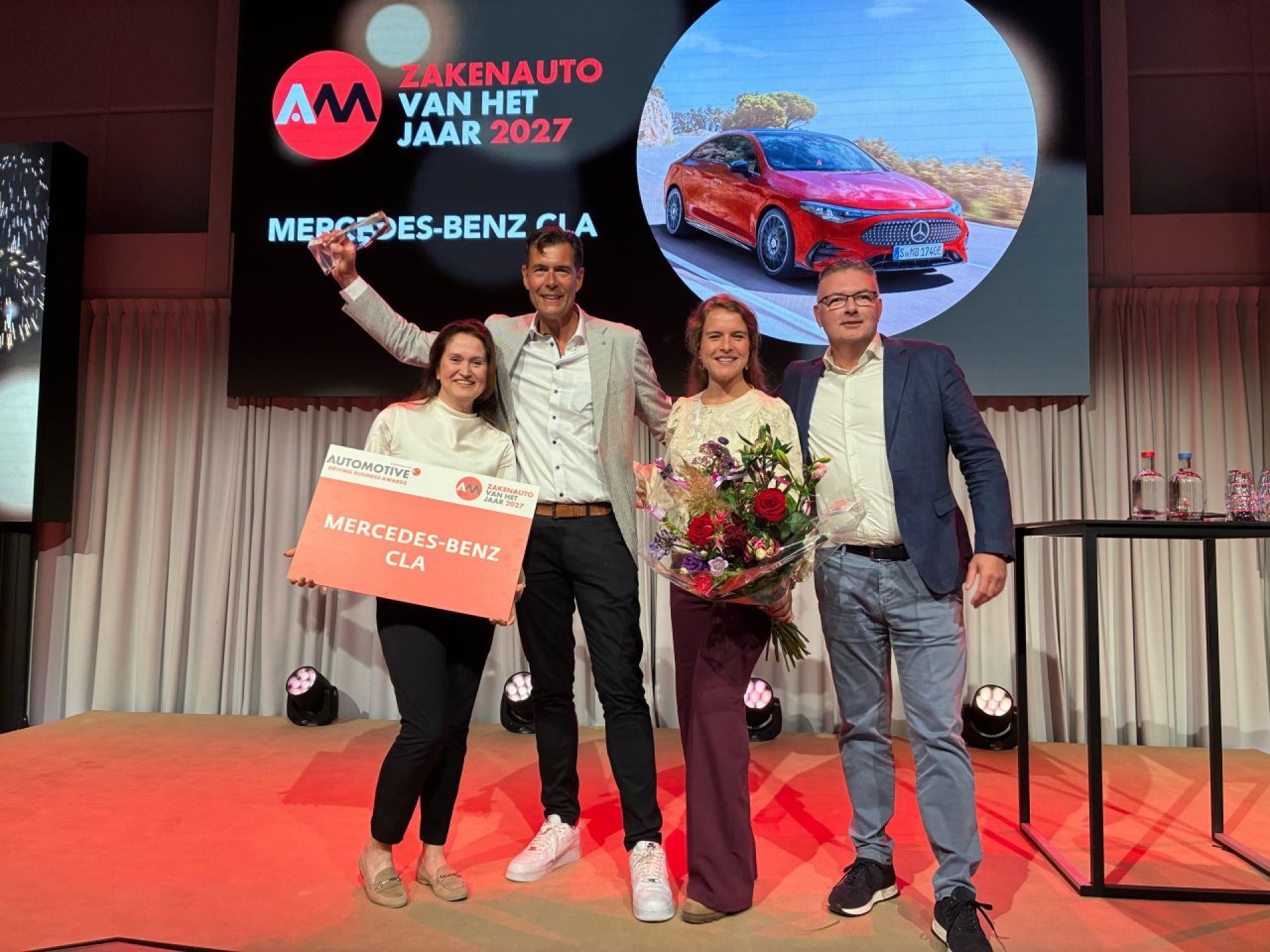 Mercedes-Benz CLA is Zakenauto van het Jaar 2027