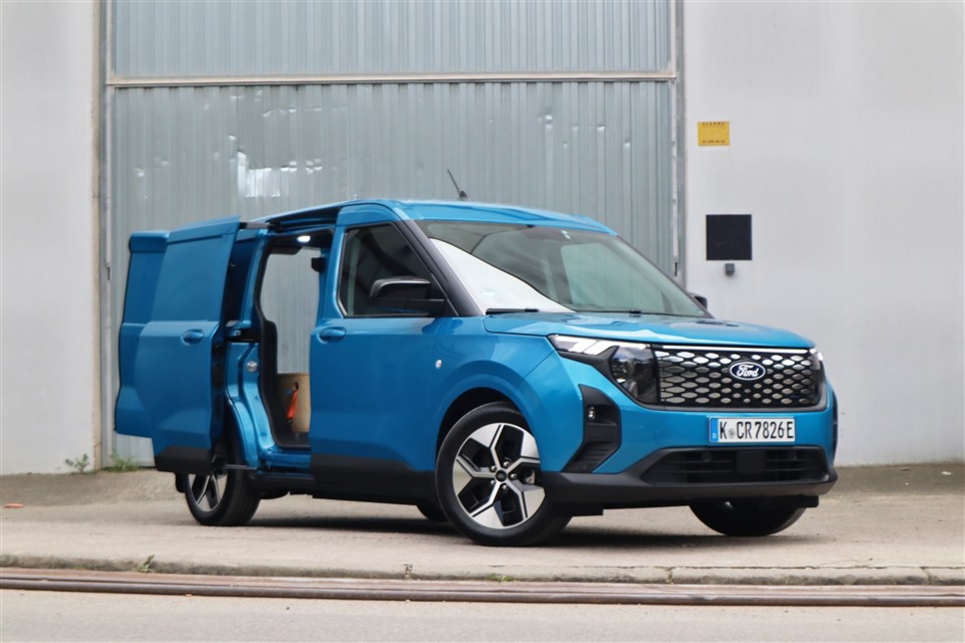 Review Ford e-Transit Courier: zorgeloos scheuren