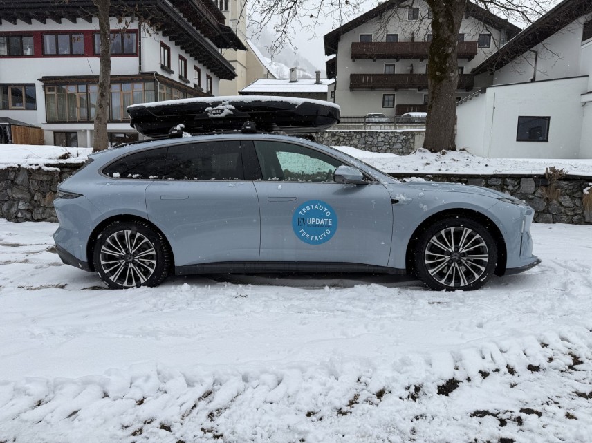 Review Nio ET5: accuwisselen op wintersport - foto 1