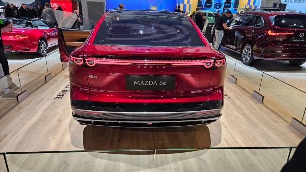elektrische Mazda 6e onthuld op Autosalon Brussel