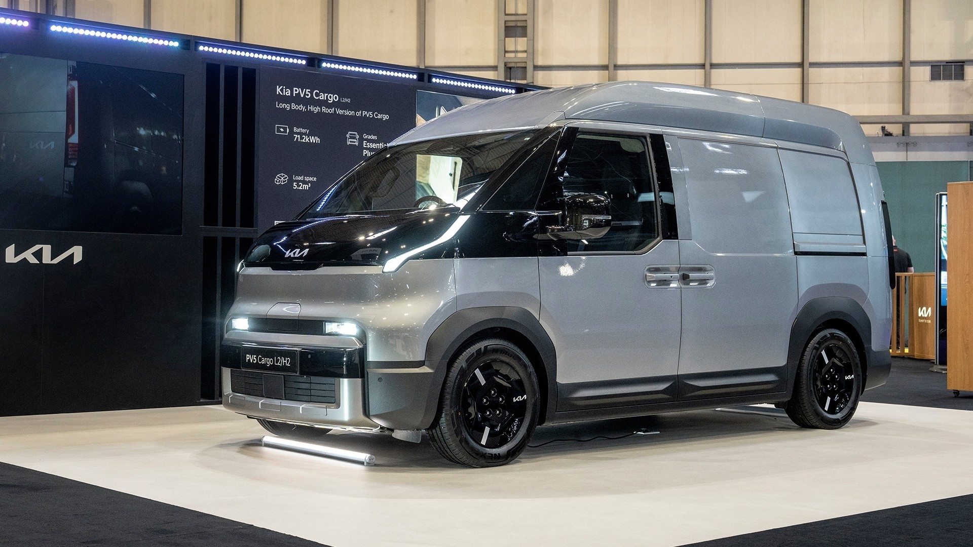 Kia PV5 Cargo High Roof en L1H1 maken debuut op Commercial Vehicle Show 2026