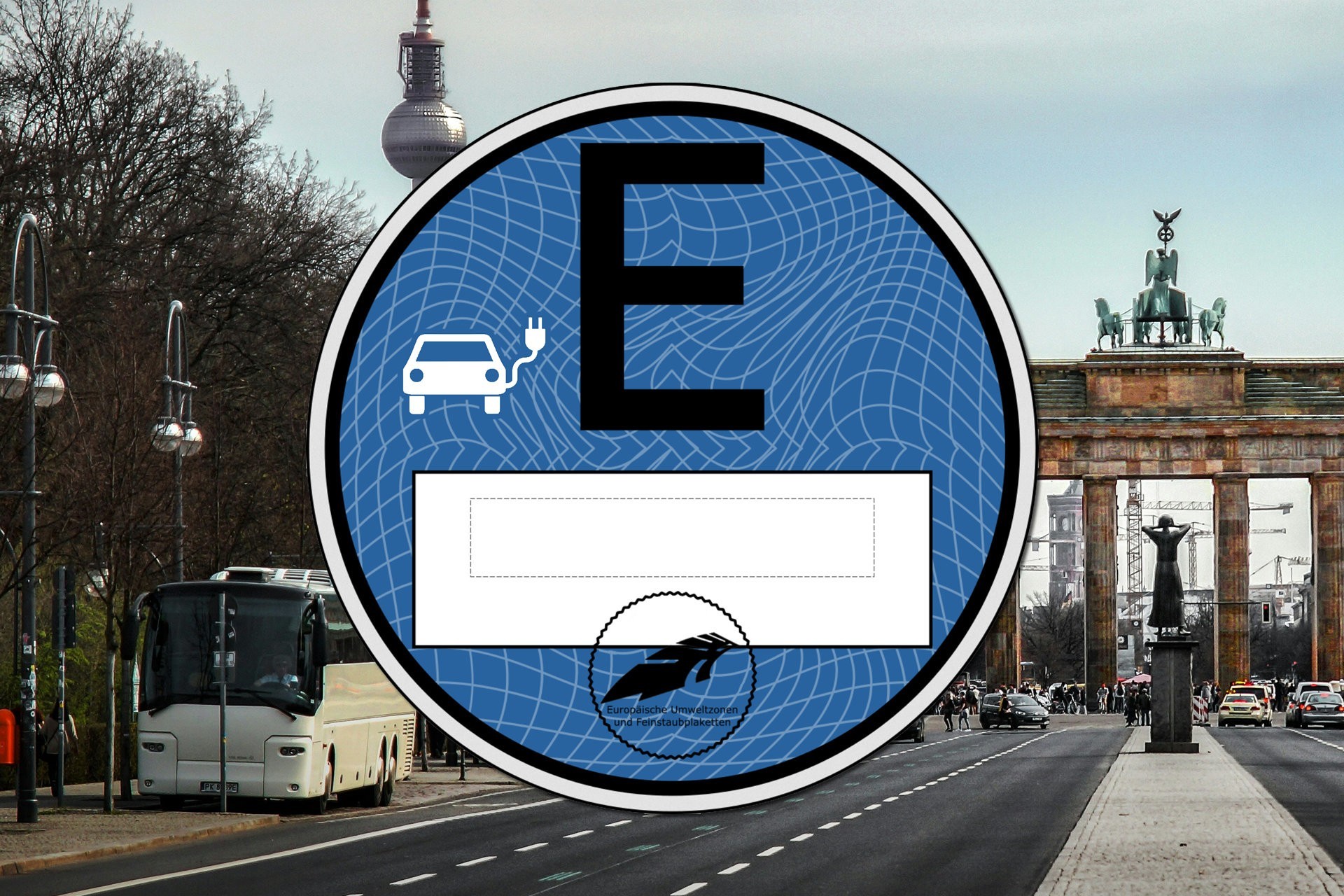 Naar Duitsland met de elektrische auto? Dan is de E-Plakette best wel handig!