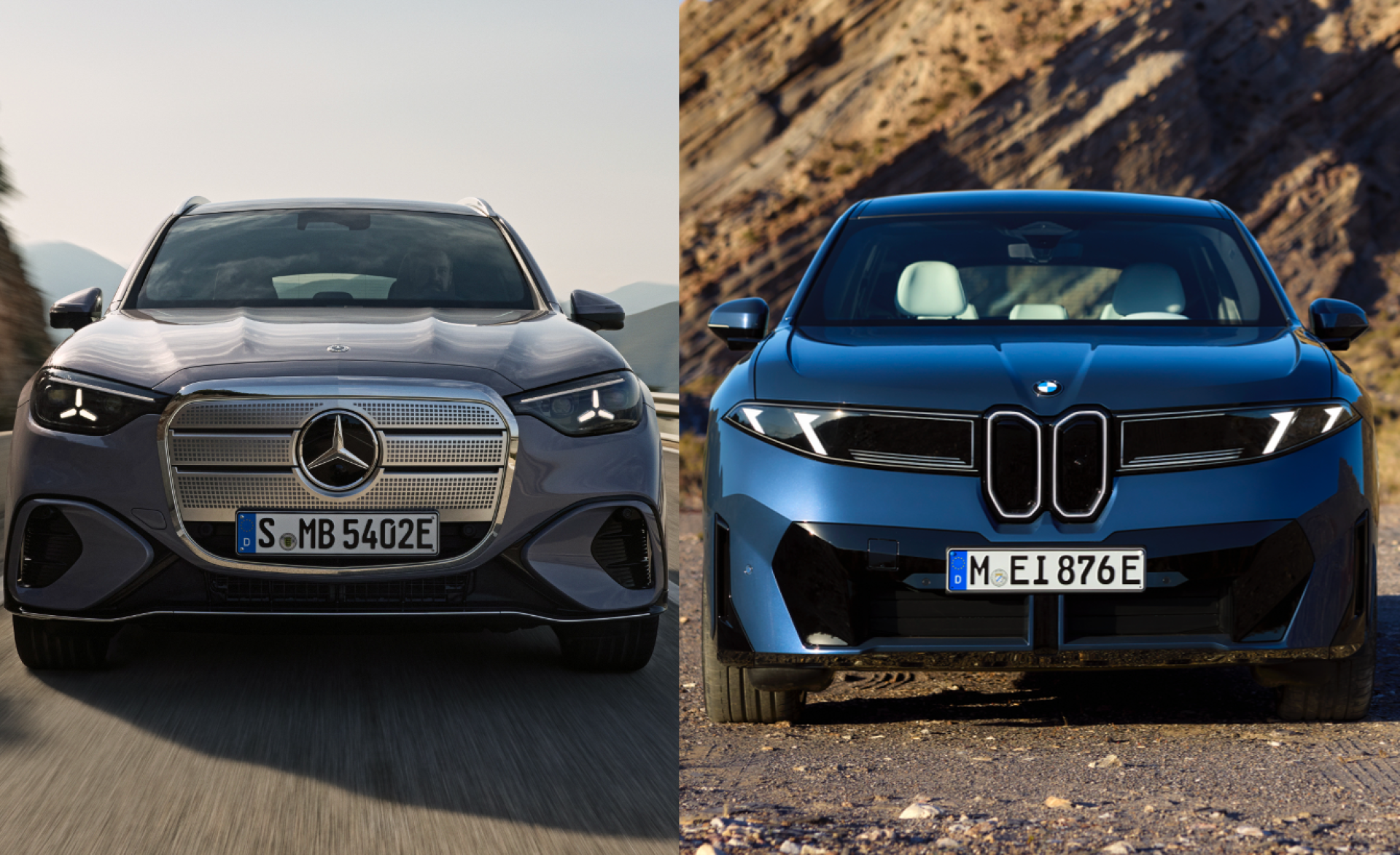 Mercedes GLC versus BMW iX3: elk met een eigen karakter
