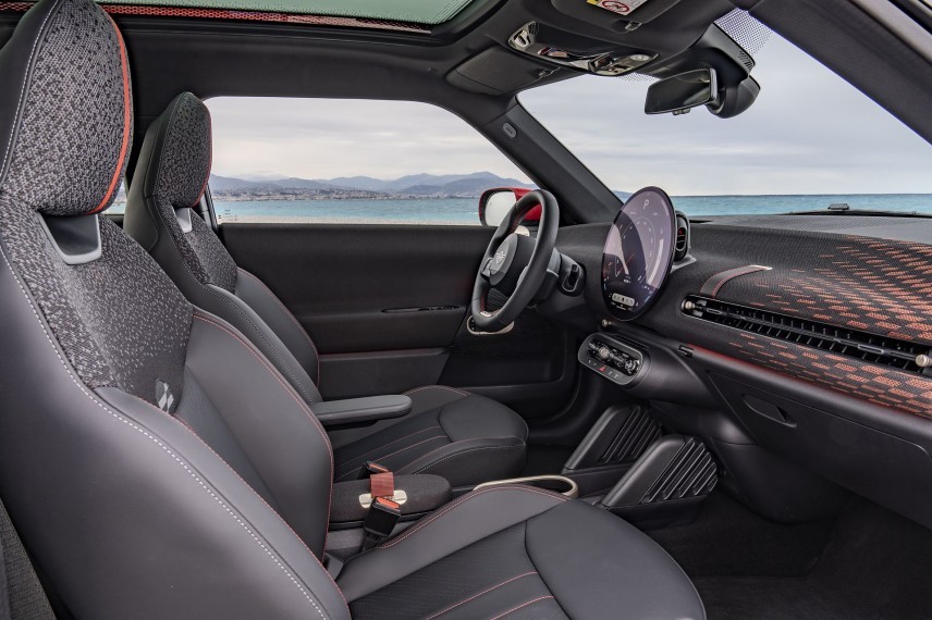 Mini Cooper SE met JCW-trim