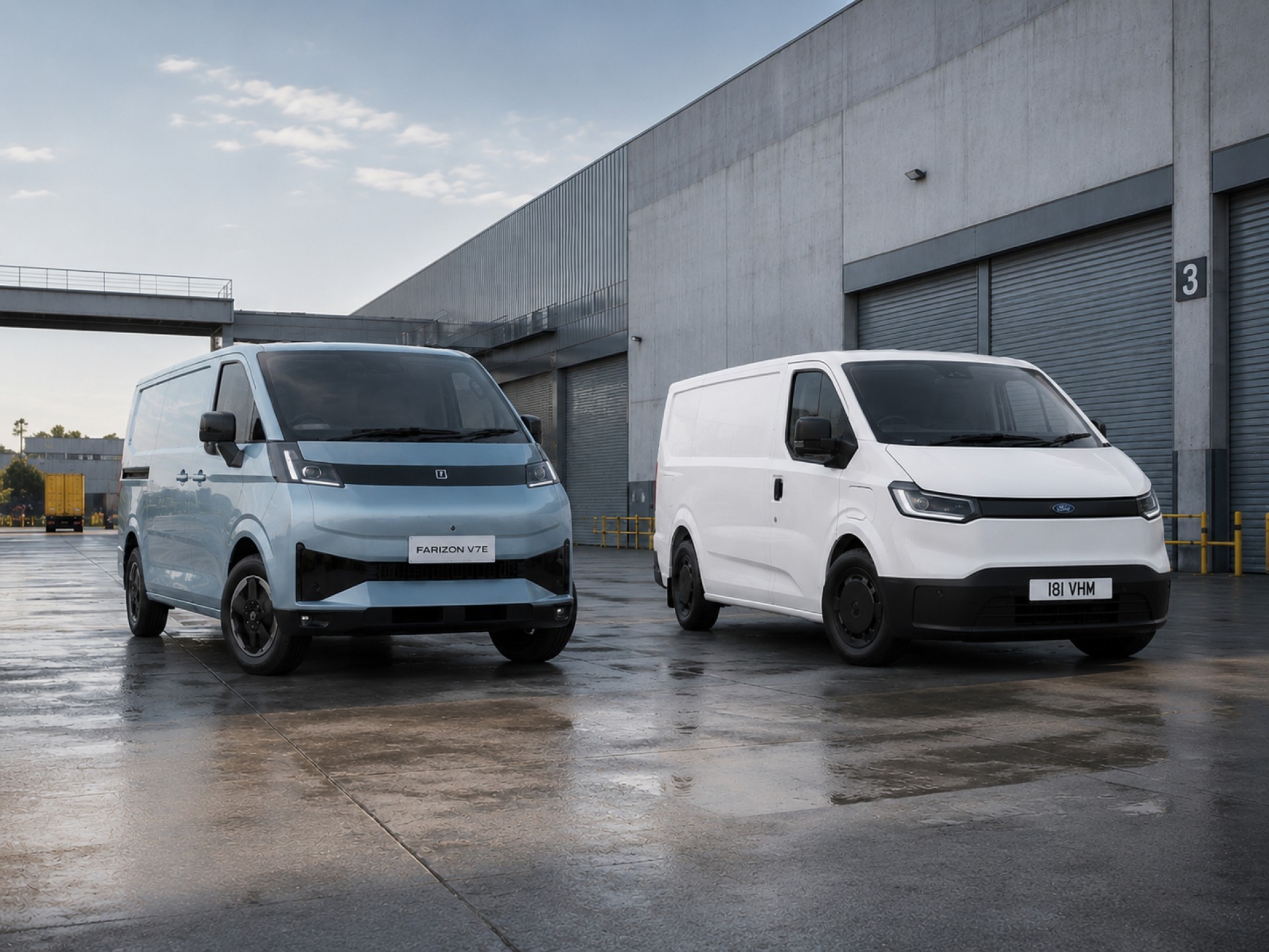 Farizon V7E versus Ford Transit City