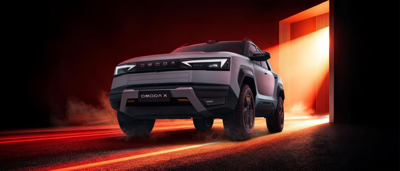 Omoda X: elektrische SUV met 70 centimeter doorwaaddiepte