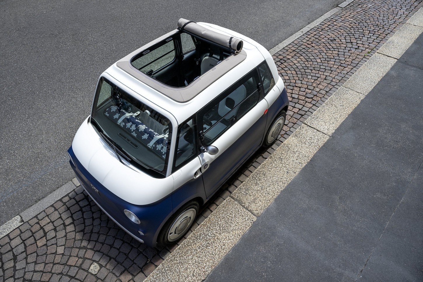Fiat Topolino Dolcevita combineert roldak met echte deuren