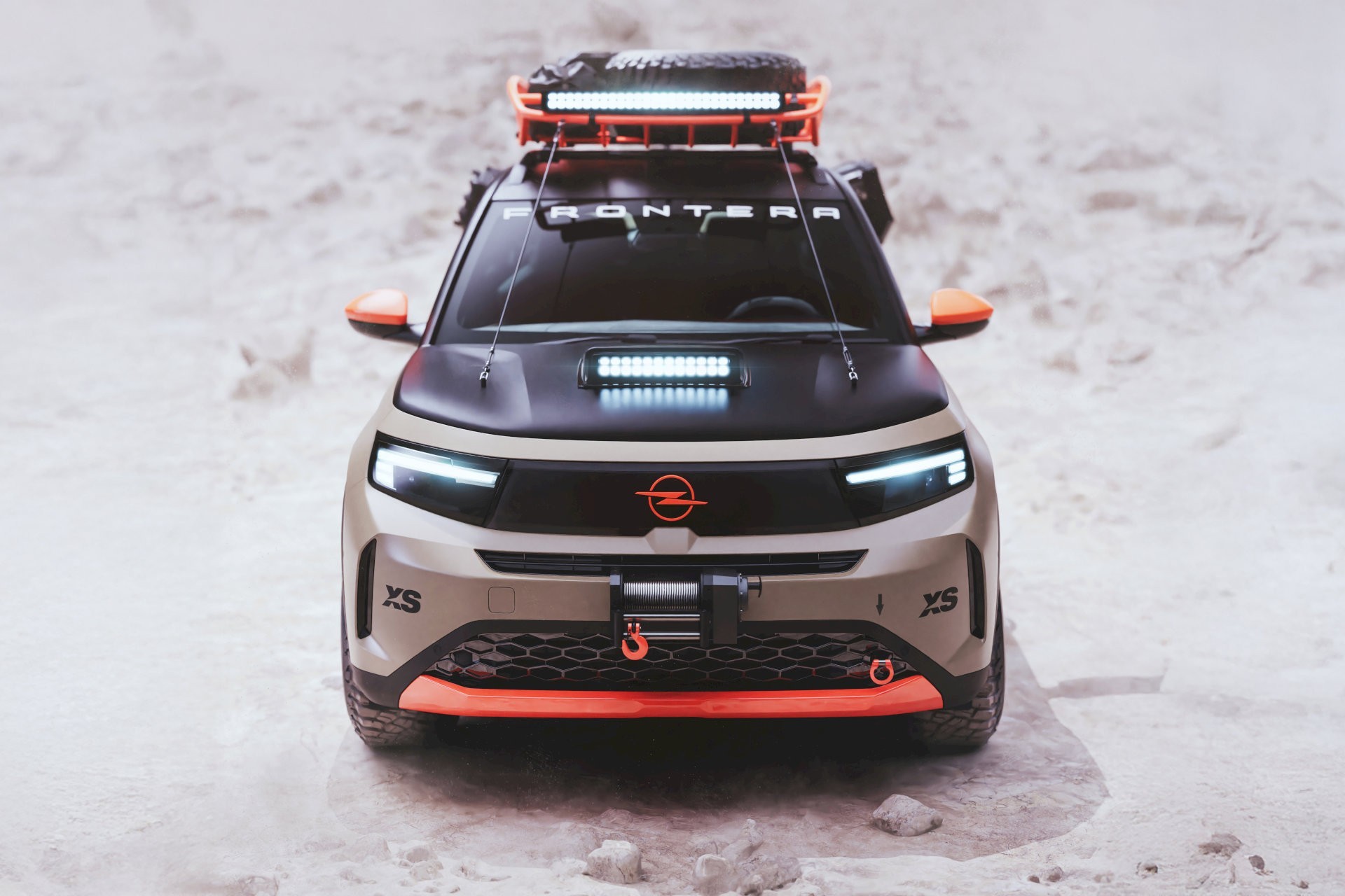 Opel Frontera GRAVEL: conceptauto met ruige uitstraling, maar zonder 4WD Opel Frontera GRAVEL: conceptauto met ruige uitstraling, maar zonder 4WD