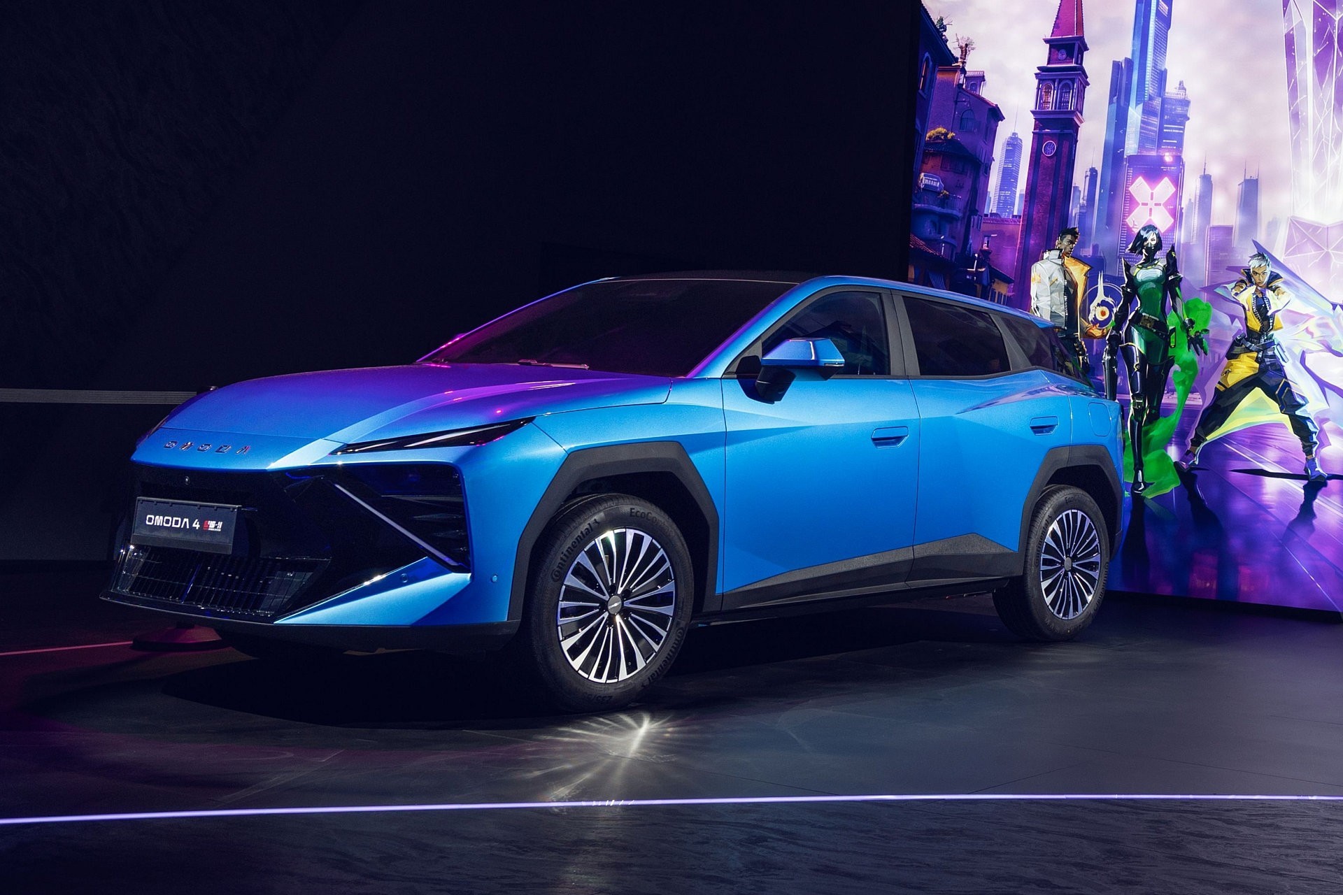 Omoda 4 EV krijgt 218 pk, accu van 67 kWh en 120 kW snelladen