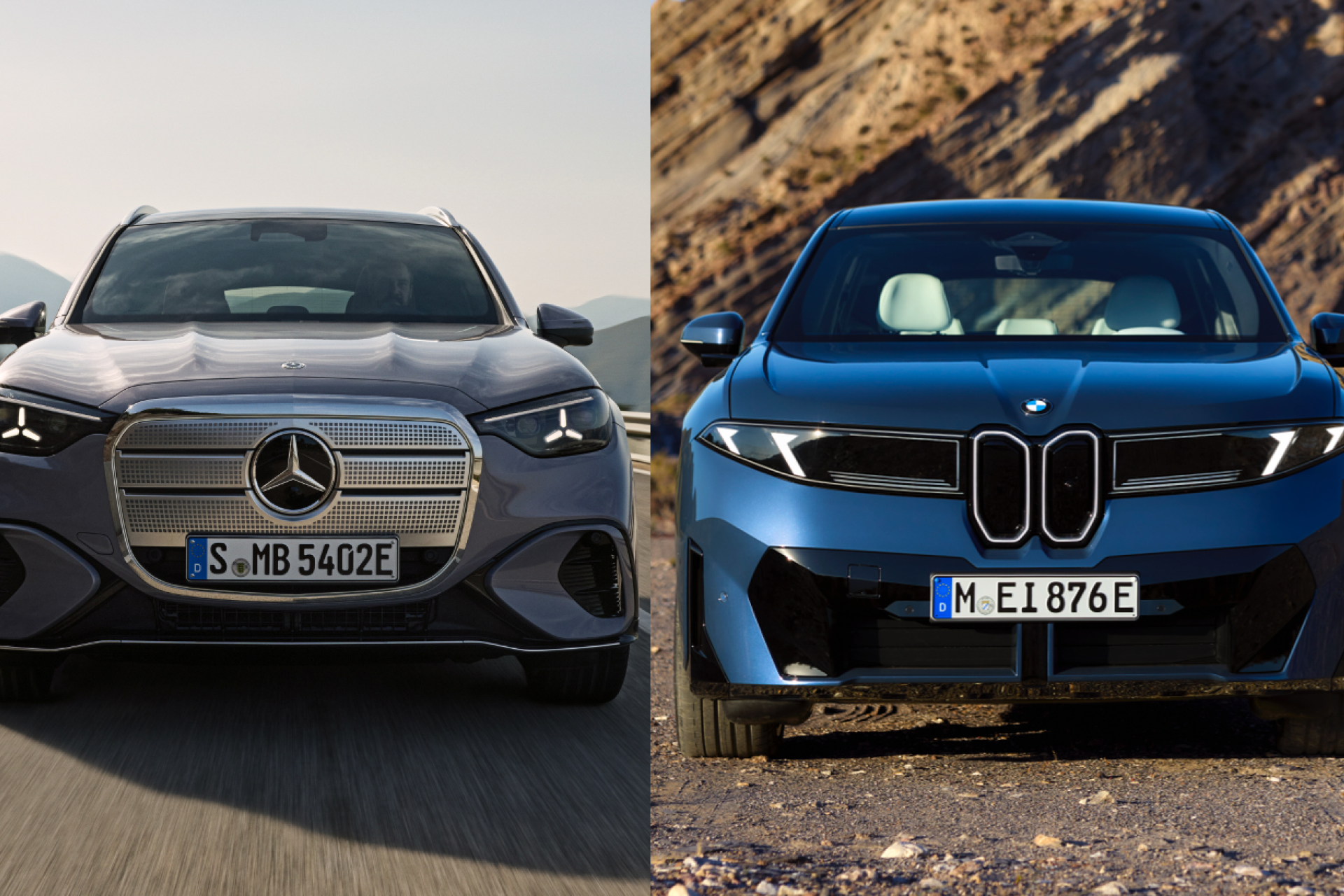 Mercedes GLC versus BMW iX3: elk met een eigen karakter