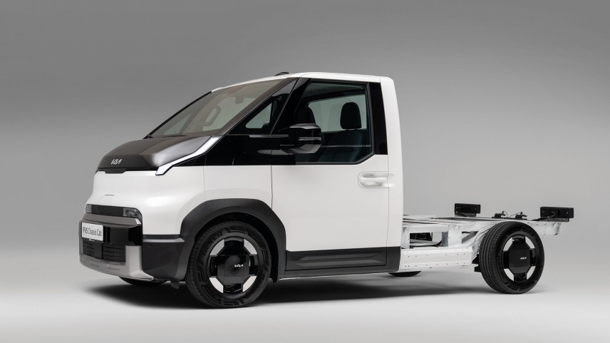 De Kia PV5 Chassis Cab krijgt nu daadwerkelijk de eerder aangekondigde 71,2 kWh-accu. De actieradius hangt sterk af van de gekozen opbouw.
