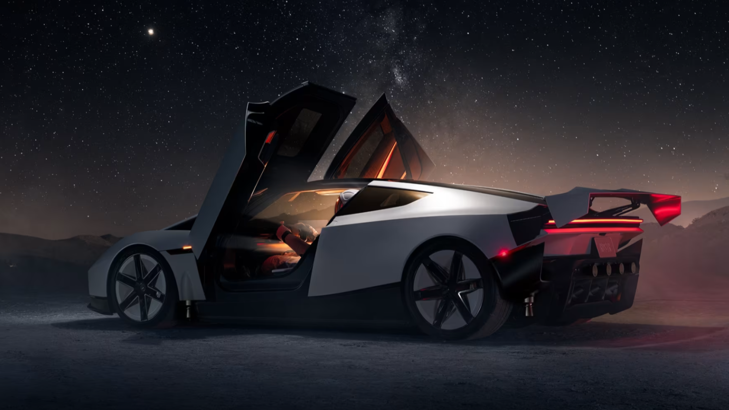 Nieuwe Tesla Roadster onthuld: drie uitvoeringen, stuwraketten en komst in 2028 - foto 1