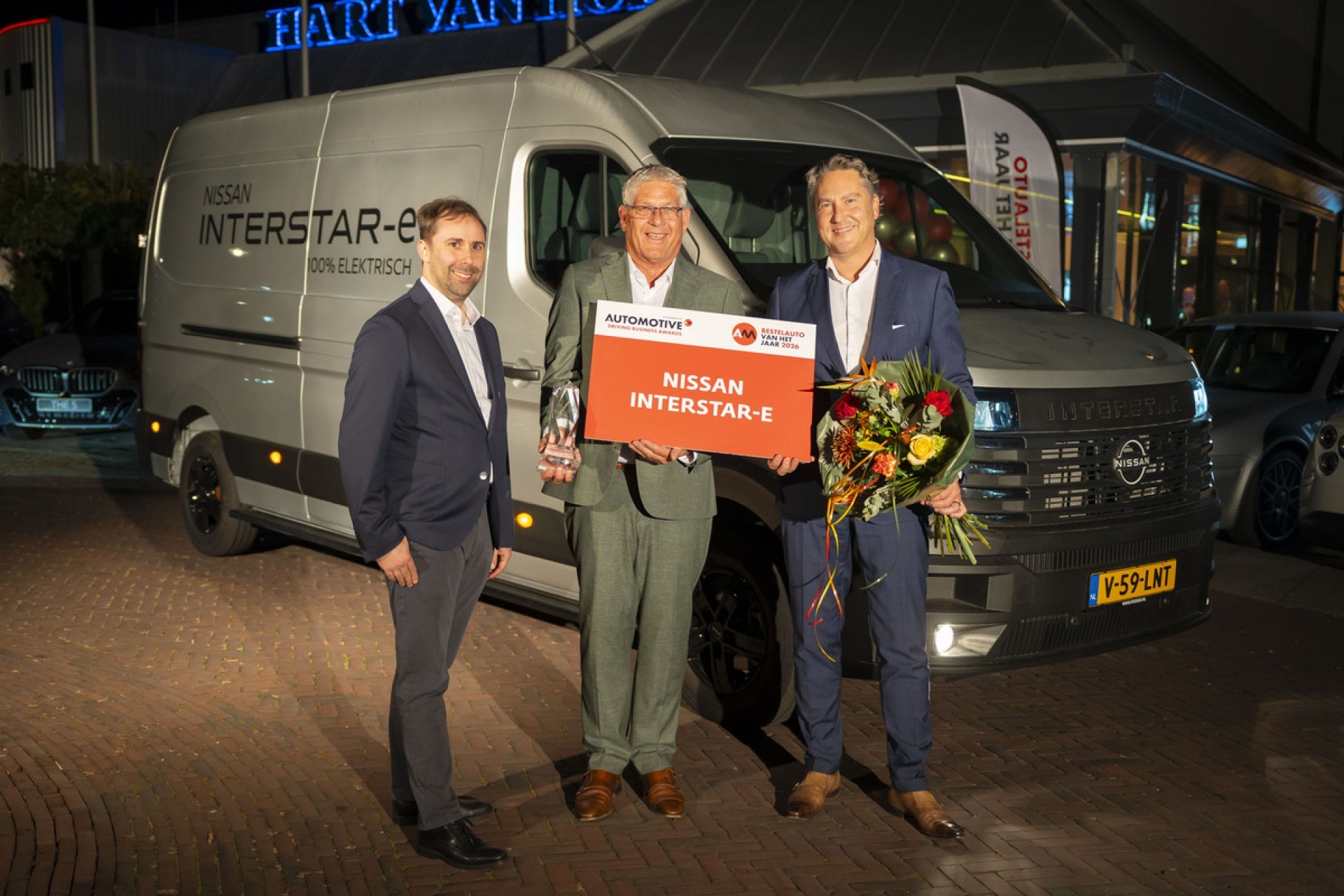 Nissan Interstar e uitgeroepen tot Bestelauto van het Jaar 2026