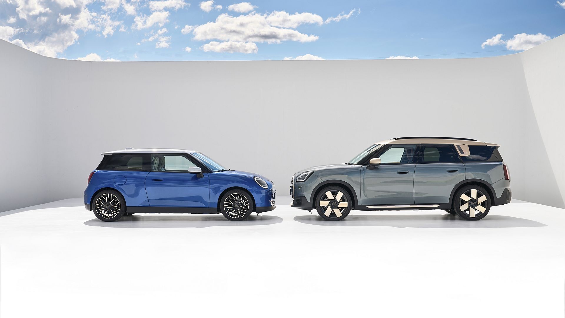 Mini presenteert de elektrische Cooper en Countryman