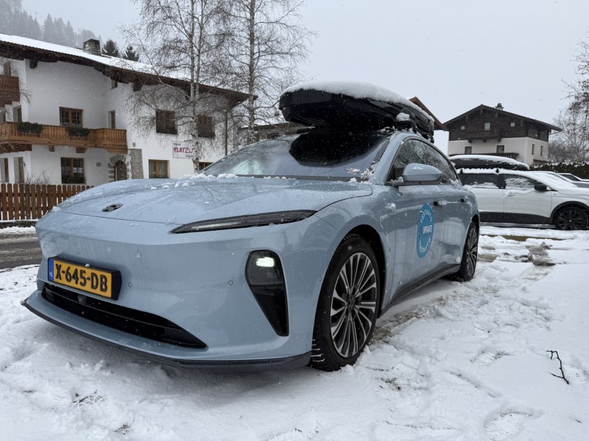 Review Nio ET5: accuwisselen op wintersport - foto 6