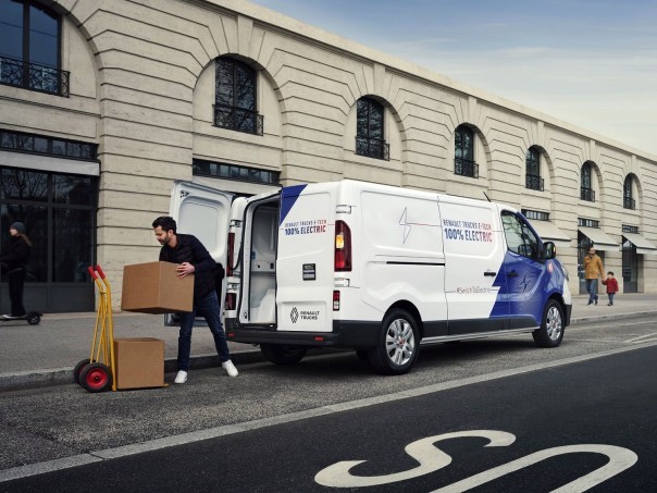 elektrische Renault Trucks E-Tech Trafic bestelwagen