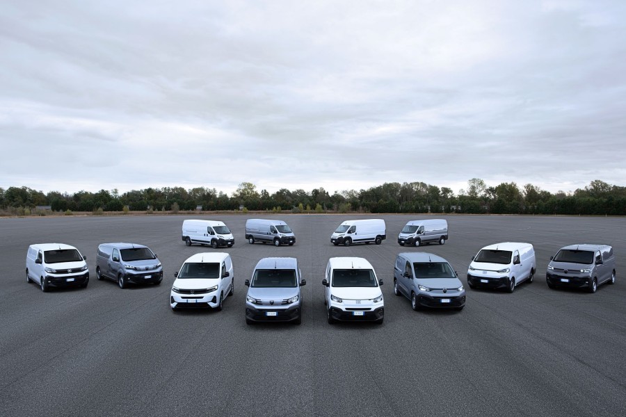 Stellantis bedrijfswagens (van de van de merken Citroën, Fiat, Opel, Peugeot, Opel en Vauxhall)