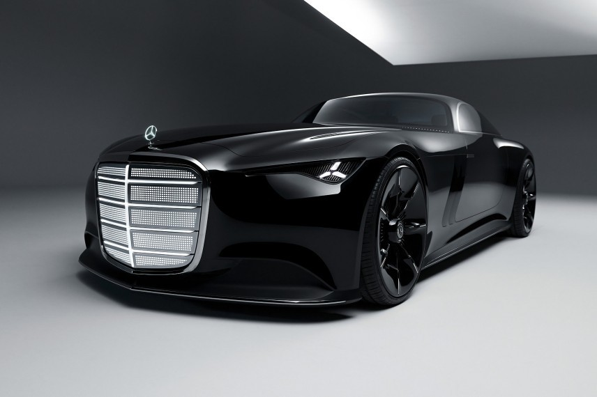 Mercedes-Benz Vision Iconic heeft energie-opwekkende coating en neuromorfe rekenkracht