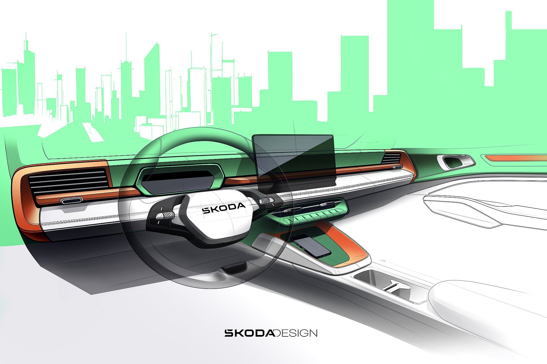 Škoda Epiq-interieur oogt opvallend volwassen voor betaalbare EV