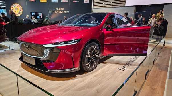 elektrische Mazda 6e onthuld op Autosalon Brussel