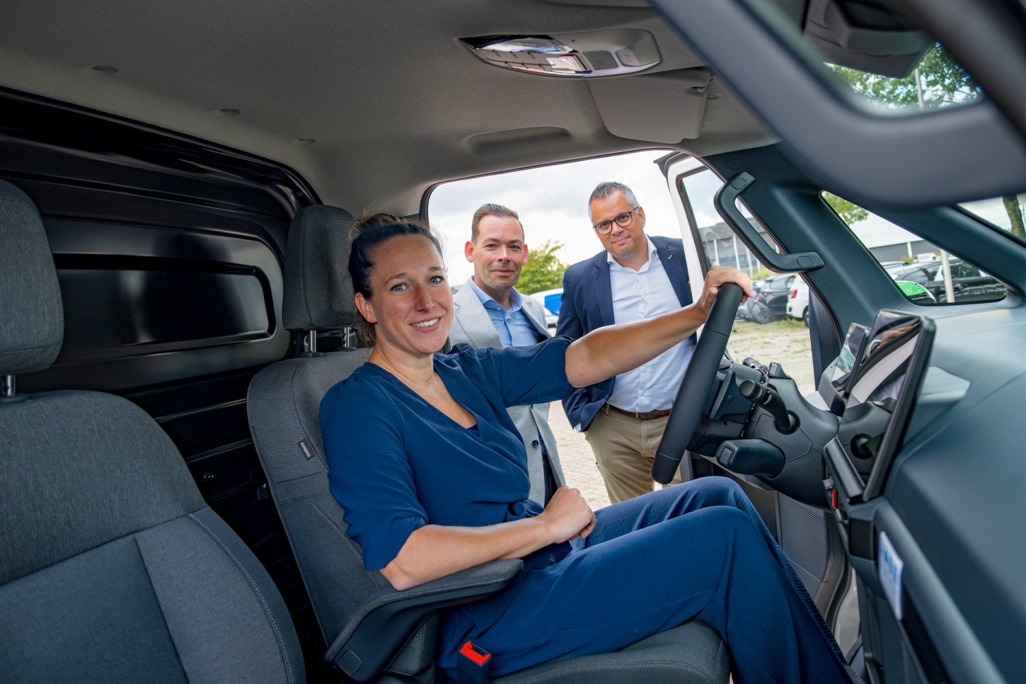 MyWheels zet 30 elektrische Kia PV5 Cargo’s in als deelbus in zeven steden. Daarmee is ook een bestelauto voor enkele uren via de app te reserveren.