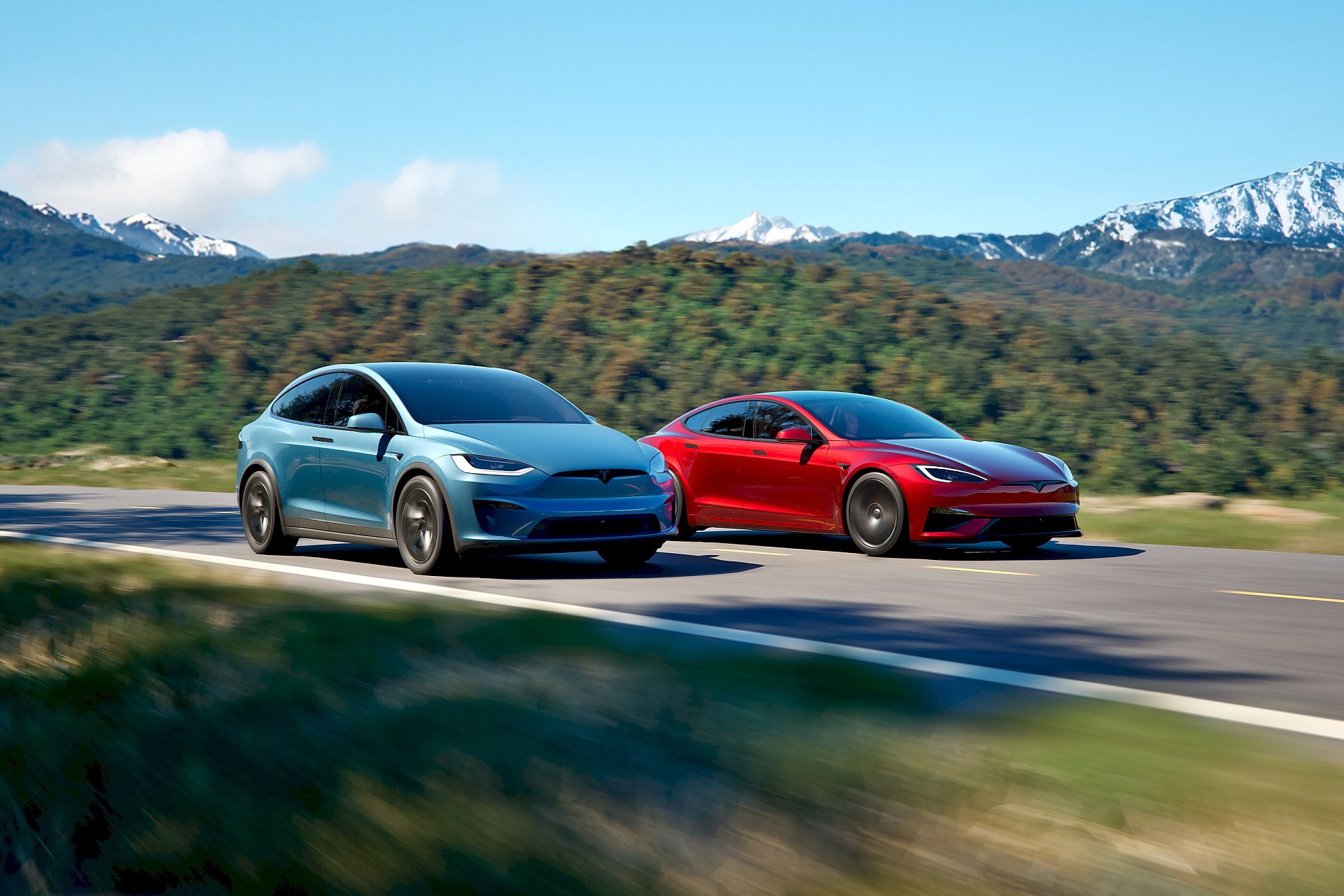 Tesla houdt de Model S en Model X in leven met een bescheiden update